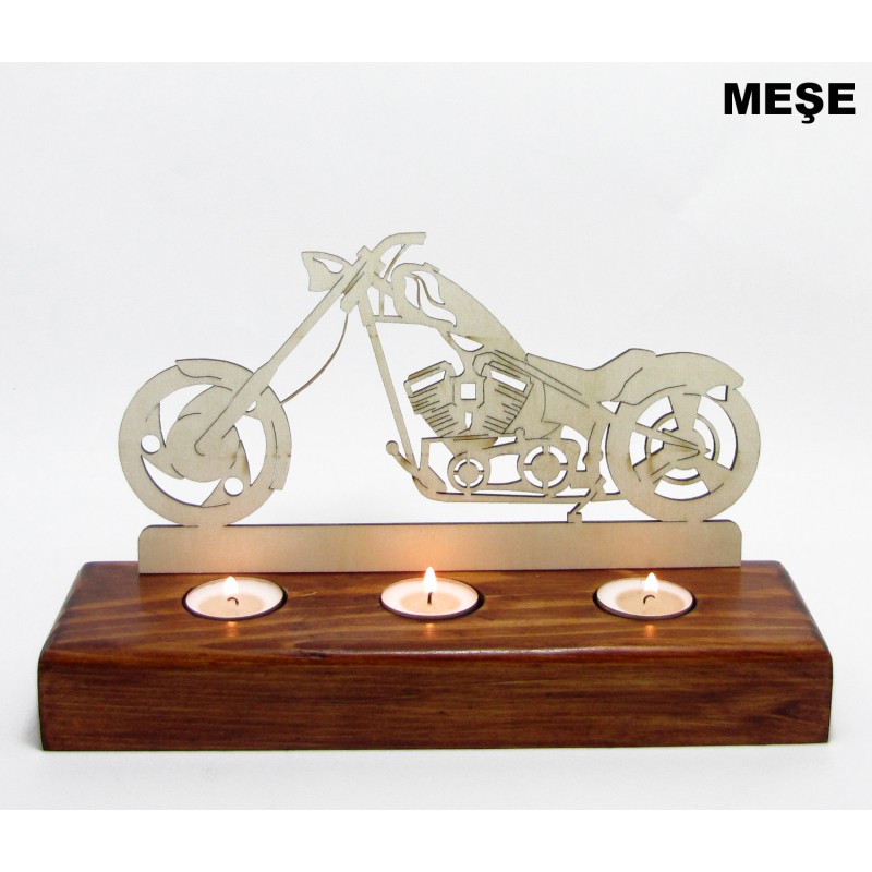 B&D Ahşap Tealight Mumluk Chopper B&D Ahşap Tealight Mumluk Chopper