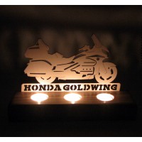 B&D Ahşap Tealight Mumluk Goldwing..