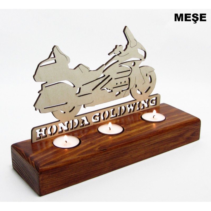 B&D Ahşap Tealight Mumluk Goldwing B&D Ahşap Tealight Mumluk Goldwing