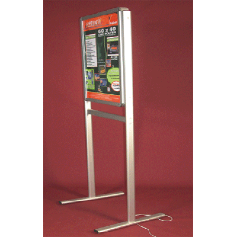 API 570 Ayaklı tek yüz ışıklı 50x70 poster pano API 570 Ayaklı tek yüz ışıklı 50x70 poster pano