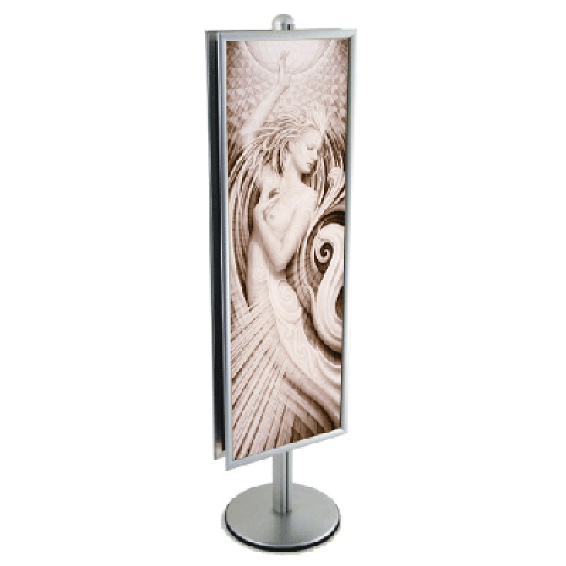 TDPP 2515 Tek direkli çif yüz 50x150 poster pano TDPP 2515 Tek direkli çif yüz 50x150 poster pano