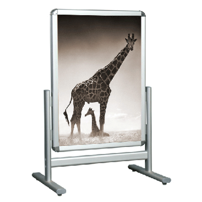YPC 710 Çift yüzlü yarım boy 70x100 poster pano YPC 710 Çift yüzlü yarım boy 70x100 poster pano