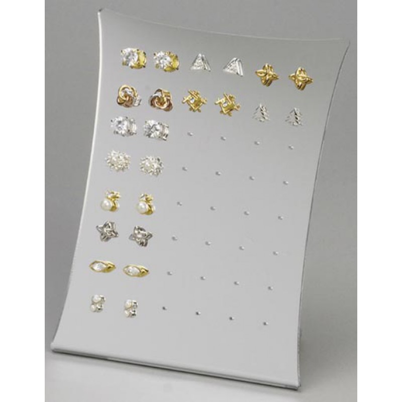 KPS 786 Ayna pleksi küpe standı(19x15x5 cm) KPS 786 Ayna pleksi küpe standı(19x15x5 cm)