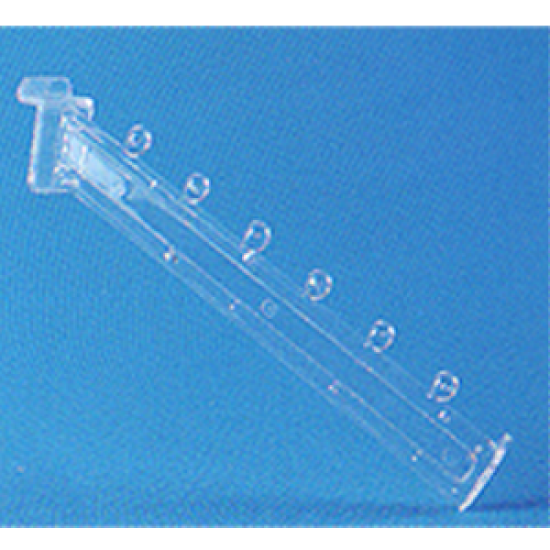 Kanallı pano eğimli askılık bastonu 275 mm Kanallı pano eğimli askılık bastonu 275 mm
