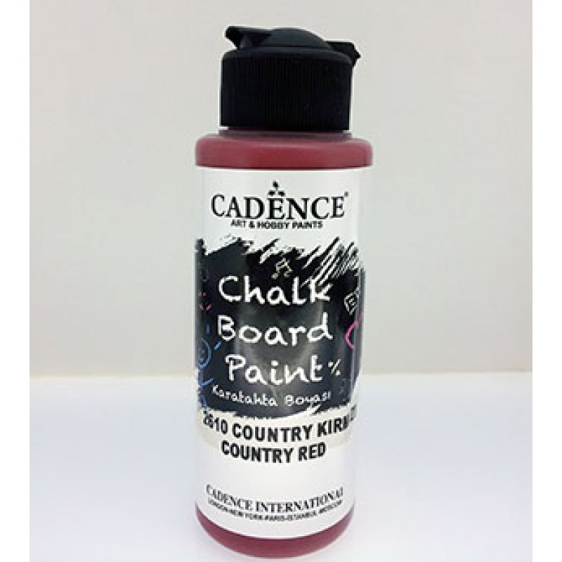Country kırmızı 120 ml kara tahta boyası Country kırmızı 120 ml kara tahta boyası