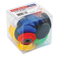 Mıknatıslı pimler çap 3 cm - 30 adet..