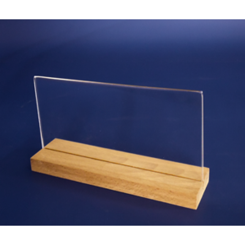 Flayer (1/3 A4) Ahşap Ayaklı Yatay Föylük (21 x 10,5 cm) Flayer (1/3 A4) Ahşap Ayaklı Yatay Föylük (21 x 10,5 cm)