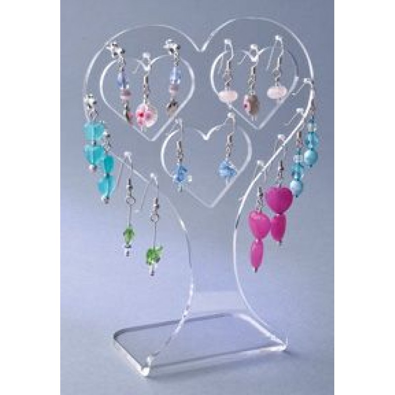 KPS 785 Hearts pleksi küpe standı(13x9x5 cm) KPS 785 Hearts pleksi küpe standı(13x9x5 cm)