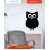 STS 1009 Şaşkın baykuş karatahta sticker (40 x 28 cm).. STS 1009 Şaşkın baykuş karatahta sticker (40 x 28 cm)..