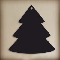 KRT TREE Duvar askılı 55x60 karatahta pano..