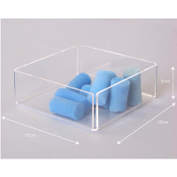 PKT 115 (15x15x5 cm) pleksi organizer kutu..