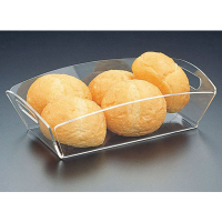 TPS 309 Yüksek pleksi ekmek tepsisi (25x15x6 cm)..