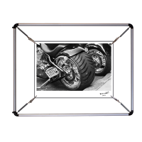 PS 342 Yuvarlak poster gerdirme (30x42 cm)..