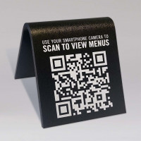 QR Code Kare Kod Menü Stand 001..